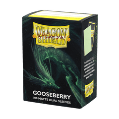 Dragon Shield Dual Matte Sleeves: Gooseberry 100ct